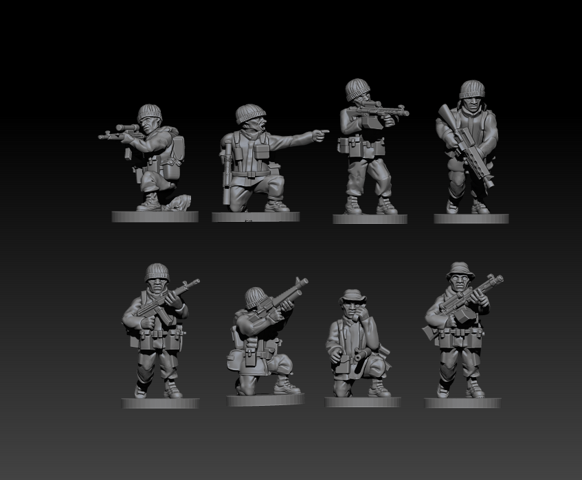 3d Printable Danish Jaeger Team