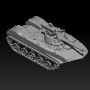 3d Printable Soviet Airborne VDV BMD