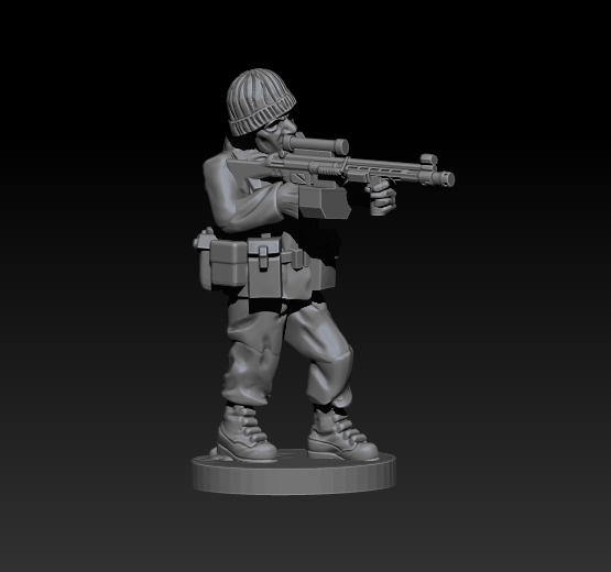 3d Printable Danish Jaeger Team - Image 4