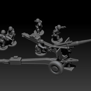 3d Printable Danish M114/39 Howitzer