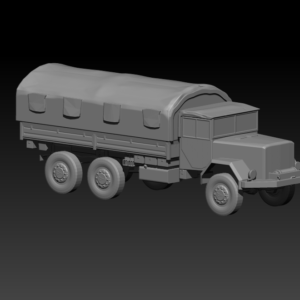 3d Printable Danish Magirus-Deutz Jupiter