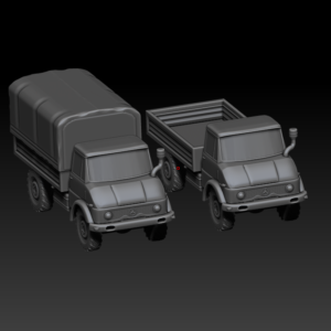 3d Printable Danish Unimog 416