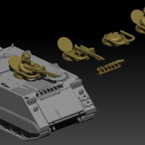 3d Printable West German M113 conversion kit  15mm scale