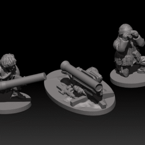3d printable British Milan Team 15mm Late 80s onwards