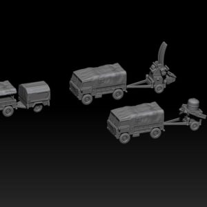 3d printable Rapier Towed with FC101
